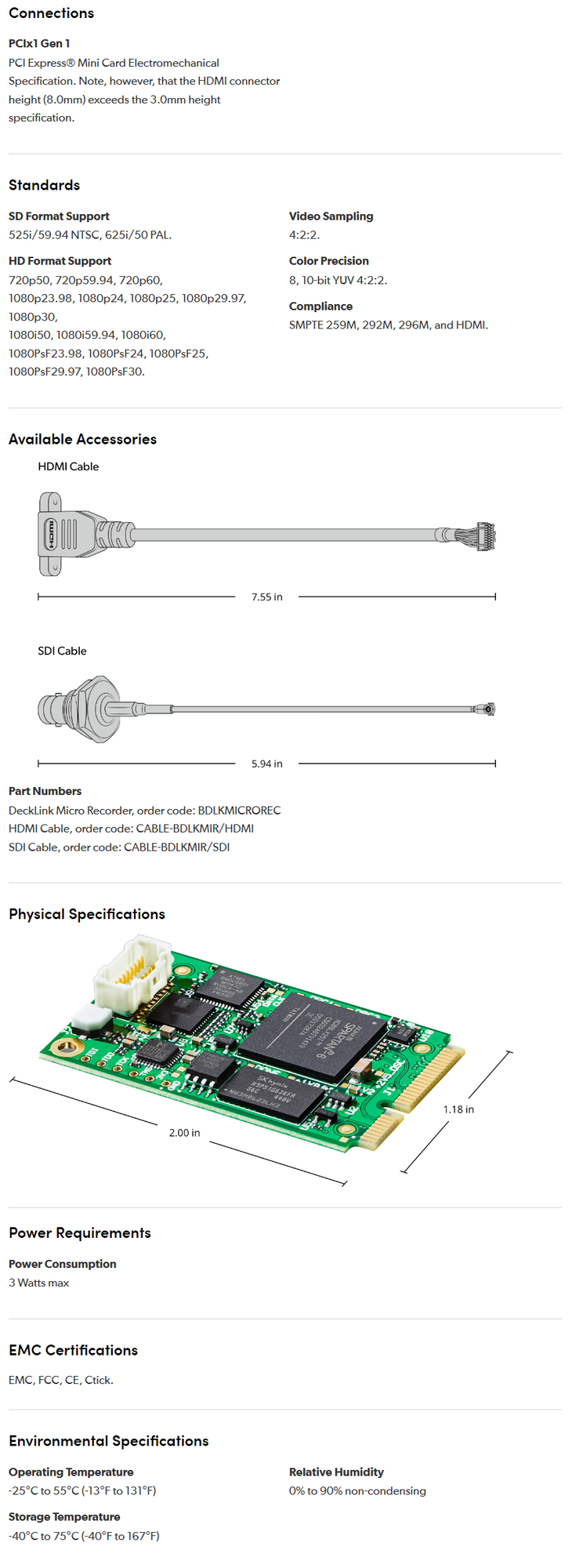 Decklink hot sale micro recorder